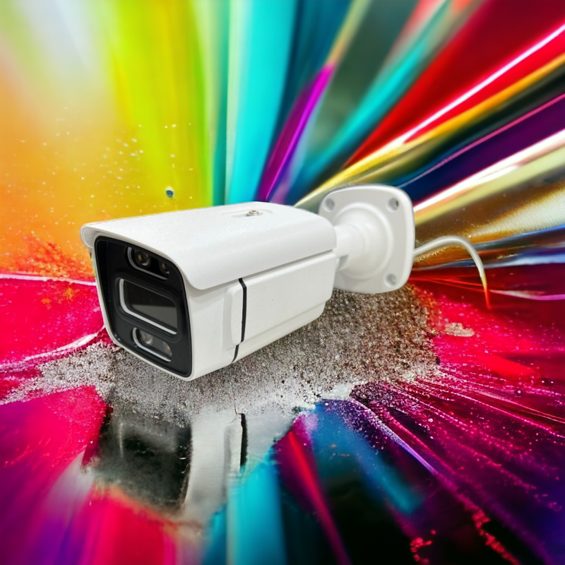 AJ-NAZAR 8MP-IP-Starlight Color Night Vision Bullet Camera With Inbuilt Mic