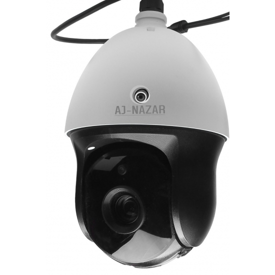 AJ-NAZAR 5 MP 36x Optical Zoom 150 m IR Distance Outdoor High Speed PTZ Dome Camera (White)